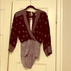 Free People body suit